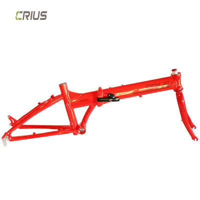 20" Cornice di bicicletta pieghevole in lega di alluminio con modalità di lavorazione della superficie lucida Adatta