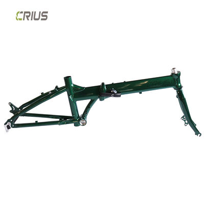 20" Cornice di bicicletta pieghevole in lega di alluminio con modalità di lavorazione della superficie lucida Adatta