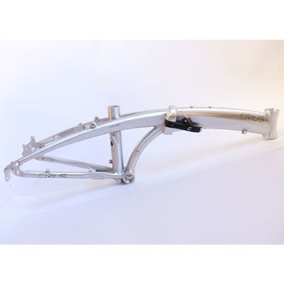 Cornice per biciclette OEM Customized Folding Ebike Frame 2900g Gloss Surface Processing Mode