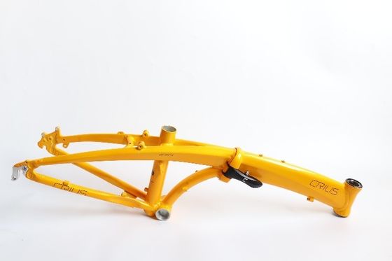 Cornice per biciclette OEM Customized Folding Ebike Frame 2900g Gloss Surface Processing Mode