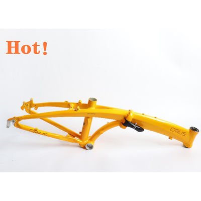 Cornice per biciclette OEM Customized Folding Ebike Frame 2900g Gloss Surface Processing Mode