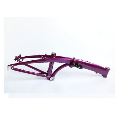 Cornice per biciclette OEM Customized Folding Ebike Frame 2900g Gloss Surface Processing Mode