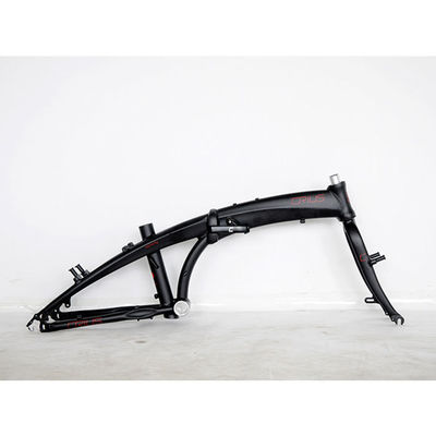 Cornice per biciclette OEM Customized Folding Ebike Frame 2900g Gloss Surface Processing Mode