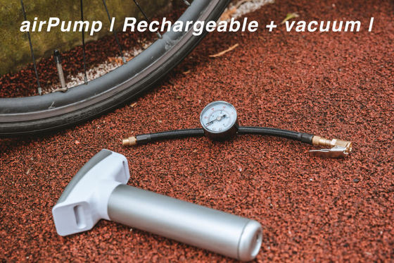 Inclusa la pompa portatile del compressore d'aria per manometro per auto e biciclette elettriche