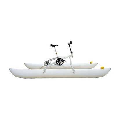 Resort Hotel attrezzature per giochi d'acqua Leghe pedali bicicletta galleggiante bicicletta d'acqua gonfiabile