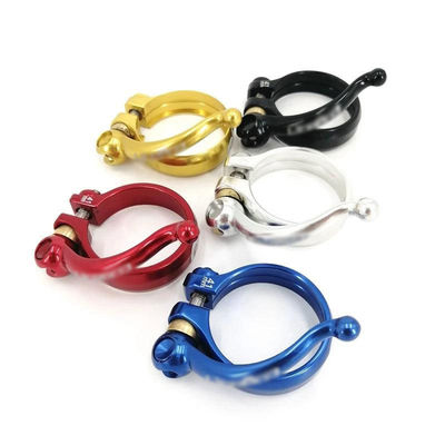 Clampo per la riparazione di sedili per biciclette ultraleggere in lega di alluminio per biciclette pieghevoli 41 mm/40 mm