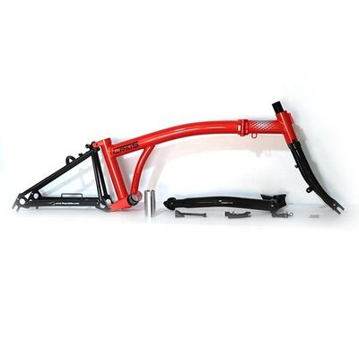 Bicicletta pieghevole in acciaio leggera da 16"-17" CR-MO 4130 per avventure all'aperto