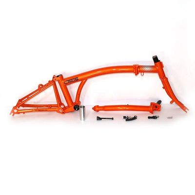 Bicicletta pieghevole in acciaio leggera da 16"-17" CR-MO 4130 per avventure all'aperto