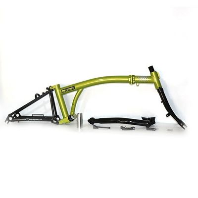Bicicletta pieghevole in acciaio leggera da 16"-17" CR-MO 4130 per avventure all'aperto