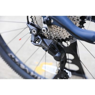 MTB a mountain bike pieghevole con capacità di carico di 150 kg e 27.5 pollici di sospensione completa