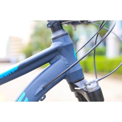MTB a mountain bike pieghevole con capacità di carico di 150 kg e 27.5 pollici di sospensione completa