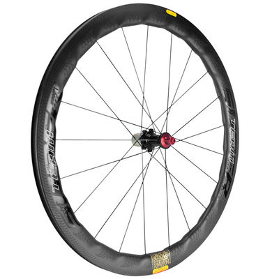 Biciclette da strada 700c Set di ruote in fibra di carbonio 50mm Clincher Ruote di carbonio Set di ruote di bicicletta