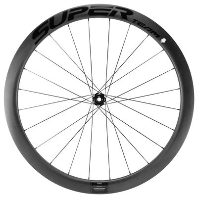 Superteam Tuboless Tubular 25mm Bicicletta Cerchi di Fibra di Carbonio Wheelset per Road Bike