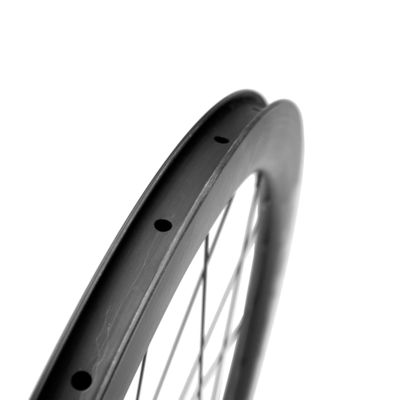 Superteam Tuboless Tubular 25mm Bicicletta Cerchi di Fibra di Carbonio Wheelset per Road Bike