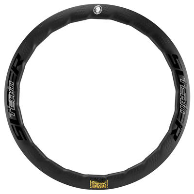 Superteam 50mm Clincher Carbon Fiber Wheel Set 25mm Wide Rim Freno Ciclismo Bicicletta Ruote