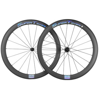 Superteam 700c Road Bike Wheelset 50mm Larghezza 25mm Altezza per 150 197 Mountain Bike