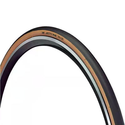 700x23/25/28C Pieghevole Retro Yellow Edge 700C Pneumatici da bicicletta stradale con nero e giallo