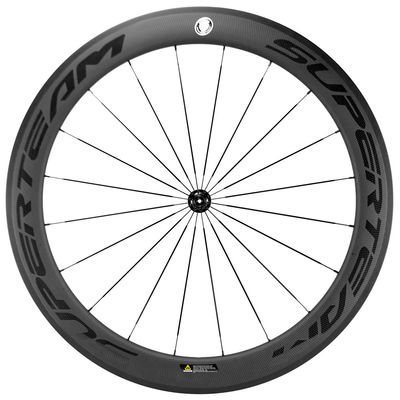 Wheelset stradale in fibra di carbonio personalizzabile da 45 mm 700c 20 24h R13 Hub Carbon Wheels