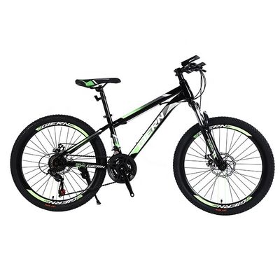Fork Material Steel 26 Inch Mountain Bike con freno a disco anteriore e posteriore