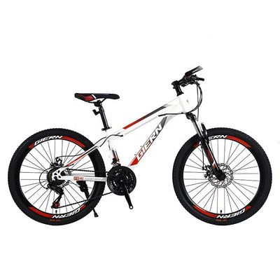 Fork Material Steel 26 Inch Mountain Bike con freno a disco anteriore e posteriore