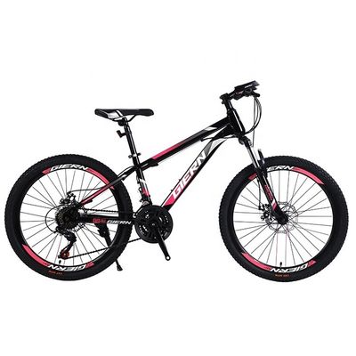 Fork Material Steel 26 Inch Mountain Bike con freno a disco anteriore e posteriore