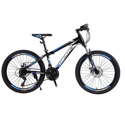 Fork Material Steel 26 Inch Mountain Bike con freno a disco anteriore e posteriore