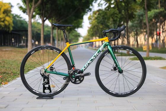 27.2mm Seggiolino di seggiolino missile Fibra di carbonio T700 Cornice di bicicletta stradale 1022g