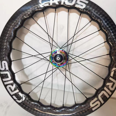 BMX Carbon Wheelset 1.8kg Peso per la bici pieghevole Crius prestazioni durature