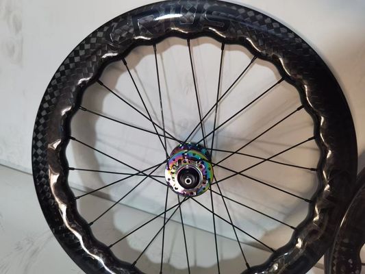 BMX Carbon Wheelset 1.8kg Peso per la bici pieghevole Crius prestazioni durature