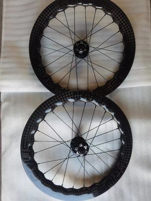 BMX Carbon Wheelset 1.8kg Peso per la bici pieghevole Crius prestazioni durature