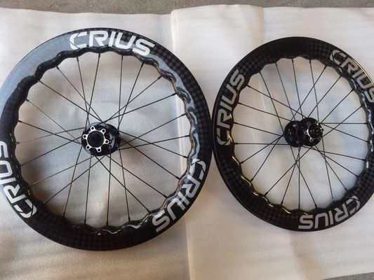 BMX Carbon Wheelset 1.8kg Peso per la bici pieghevole Crius prestazioni durature