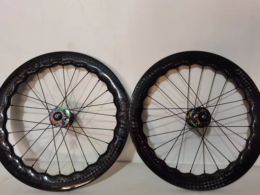 BMX Carbon Wheelset 1.8kg Peso per la bici pieghevole Crius prestazioni durature