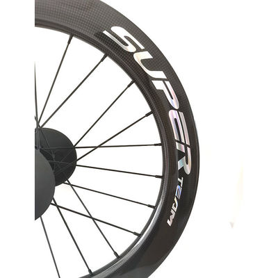 451 Disco lucido 3K freno ceramico cuscinetto di cuscinetto lame Spokes Superteam Carbon Wheelset