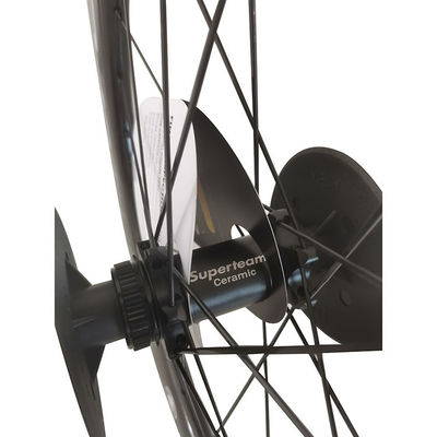 451 Disco lucido 3K freno ceramico cuscinetto di cuscinetto lame Spokes Superteam Carbon Wheelset