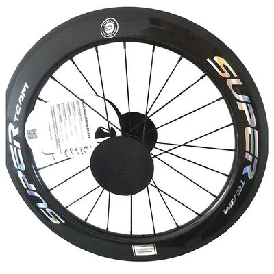 Nero 451 Gloss 3K Rim Freno Ceramico Cuscinetto Hub Lama Spokes Superteam Carbon Wheelset