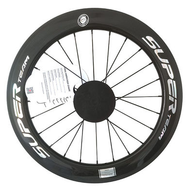 Nero 451 Gloss 3K Rim Freno Ceramico Cuscinetto Hub Lama Spokes Superteam Carbon Wheelset