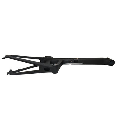Cornice elegante da 20 pollici di bicicletta al carbonio con modalità di lavorazione della superficie lucida e pressfit BB92mm