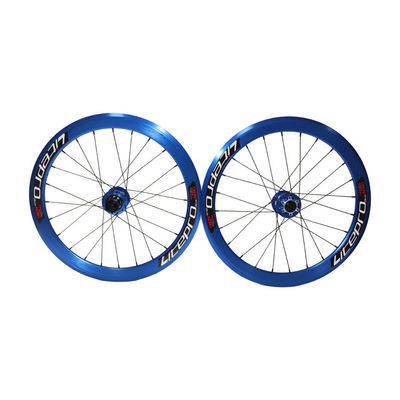 451 Freno a disco Leggio di alluminio Ruote di bicicletta Ruota di bicicletta Clincher 24-30h Spoke Hole