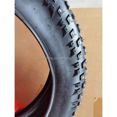 20"X4.0" Bici di grasso con bastoncini Bici di neve pneumatici per bicicletta elettrica in inverno