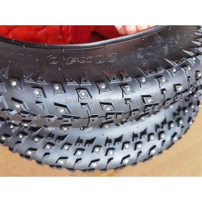20"X4.0" Bici di grasso con bastoncini Bici di neve pneumatici per bicicletta elettrica in inverno