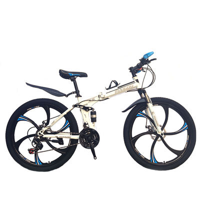 21 velocità 26" telaio pieghevole in acciaio Bicicletta da montagna con SHIMANO Tourney Derailleur Set