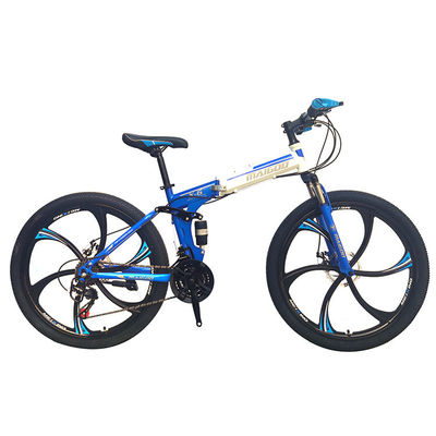 21 velocità 26" telaio pieghevole in acciaio Bicicletta da montagna con SHIMANO Tourney Derailleur Set