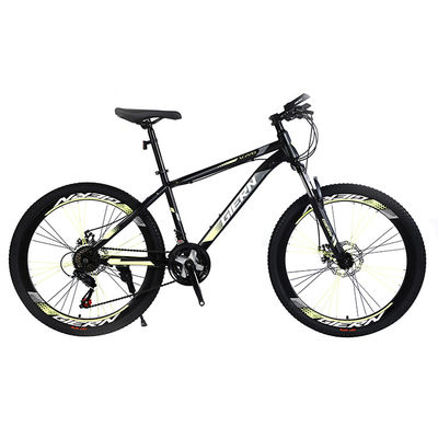 Carbon Steel Mountain Bike Mtb con sospensione a forcella e bordo a tre muri da 40 mm