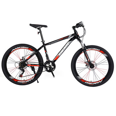 Carbon Steel Mountain Bike Mtb con sospensione a forcella e bordo a tre muri da 40 mm