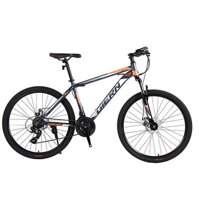 Freno a disco ruota anteriore e posteriore 26 pollici mountain bike con telaio in acciaio robusto