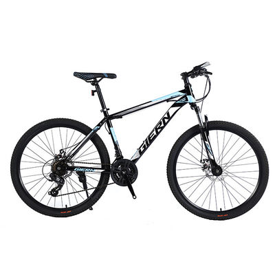 Freno a disco ruota anteriore e posteriore 26 pollici mountain bike con telaio in acciaio robusto