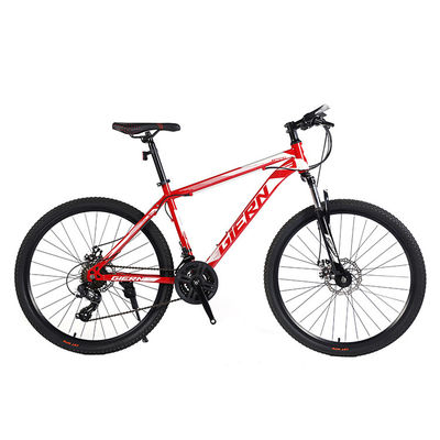 Freno a disco ruota anteriore e posteriore 26 pollici mountain bike con telaio in acciaio robusto