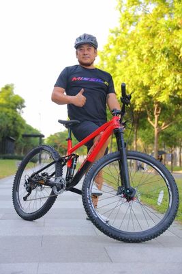 MISSILE 31.6 * 350 Aluminico Sedile Post 27.5 pollici doppia sospensione MTB Downhill Mountain Bike