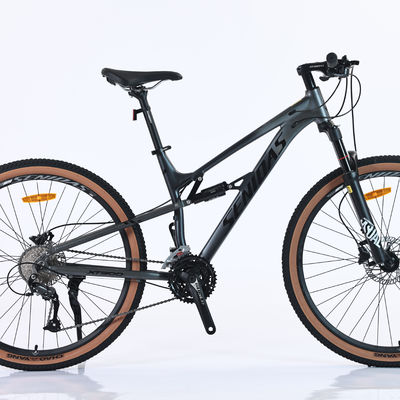 Doppia sospensione personalizzabile 27.5 pollici Soft tail Mountain Bike con manubrio in alluminio