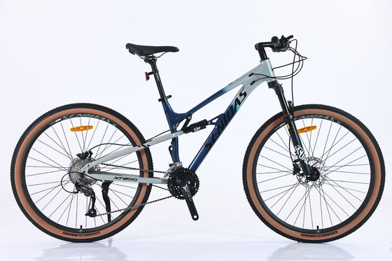Doppia sospensione personalizzabile 27.5 pollici Soft tail Mountain Bike con manubrio in alluminio